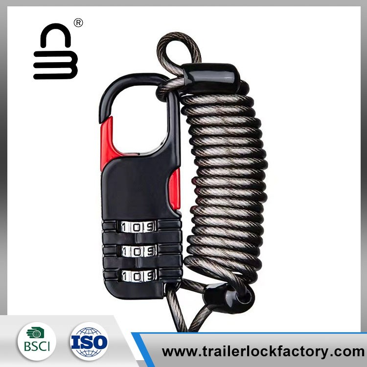 Drahtseil-Helmschloss